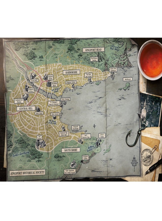 Edge Asmodee Arkham Horror The Roleplaying Game Dreams of Kingsport Setting Guide - Immersive RPG for Kids & Adults, Ages 14+, 2-6 Players, 1+ Hour Playtime - Image 3